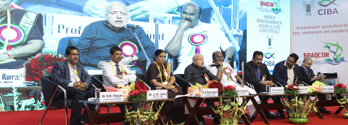 dr-m-s-swaminathan-the-doyen-of-indian-agriculture-has-inaugurated-the-brackishwater-aquaculture-farmers-conclave-2019-of-braqcon-2019