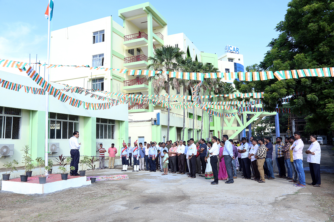 ICAR-CIBA Celebrated 73rd Independence Day of India 2019