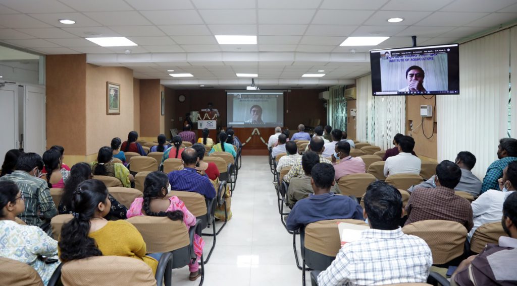 Aquaculture in Vietnam the second lecture in the ICAR-CIBA and SCAFi lecture series on Aquaculture without borders organized on 20.07.2022