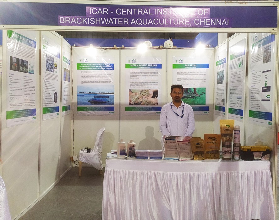 ICAR-CIBA Participated in the “Mega Goa world expo and summit - 2022” at Panaji, Goa